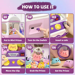 Vanvimen storage space accommodates extra prizes for extended play