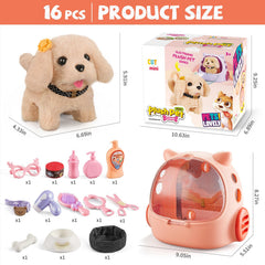 Requires 2 AA batteries for action-rich play with the Vanvimen robot dog toy.