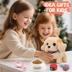 Combs and mirrors included for styling the Vanvimen robot dog toy.