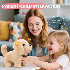 Vanvimen robot dog toy grooming kit with basin and care items.