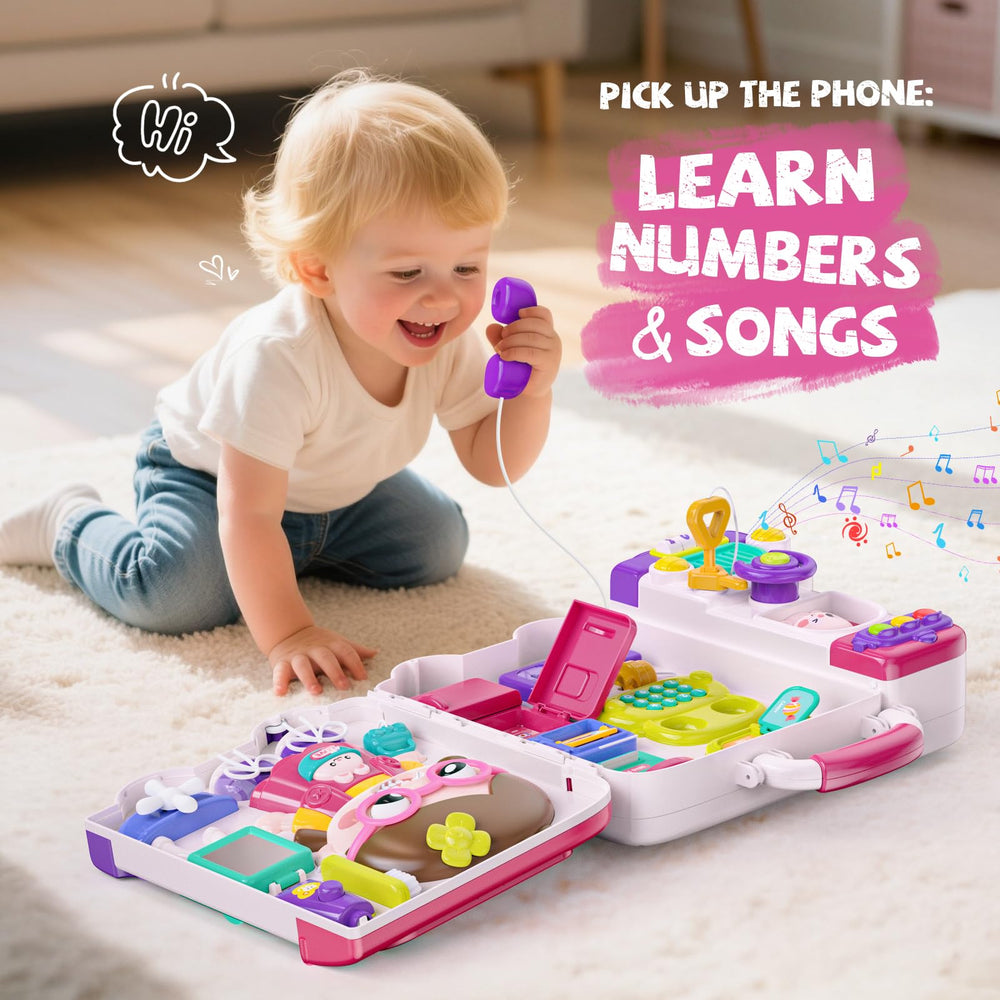 Vanvimen safe ABS plastic with smooth edges for kid-friendly use.