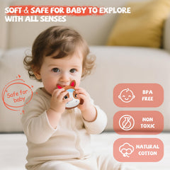 Vanvimen safety-tested design helps reassure caregivers during early play.