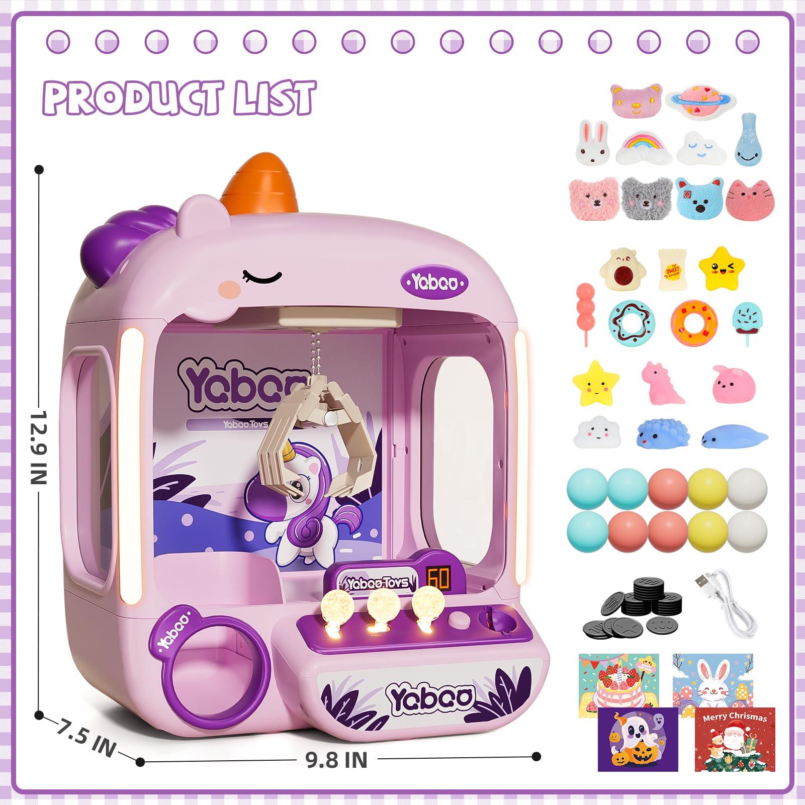 Vanvimen Unicorns Claw Machine kids playing encourages sharing and turn taking
