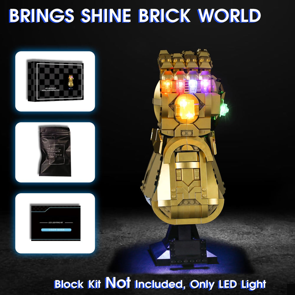 Vaodest LED light battery box option enables wireless setup anywhere.