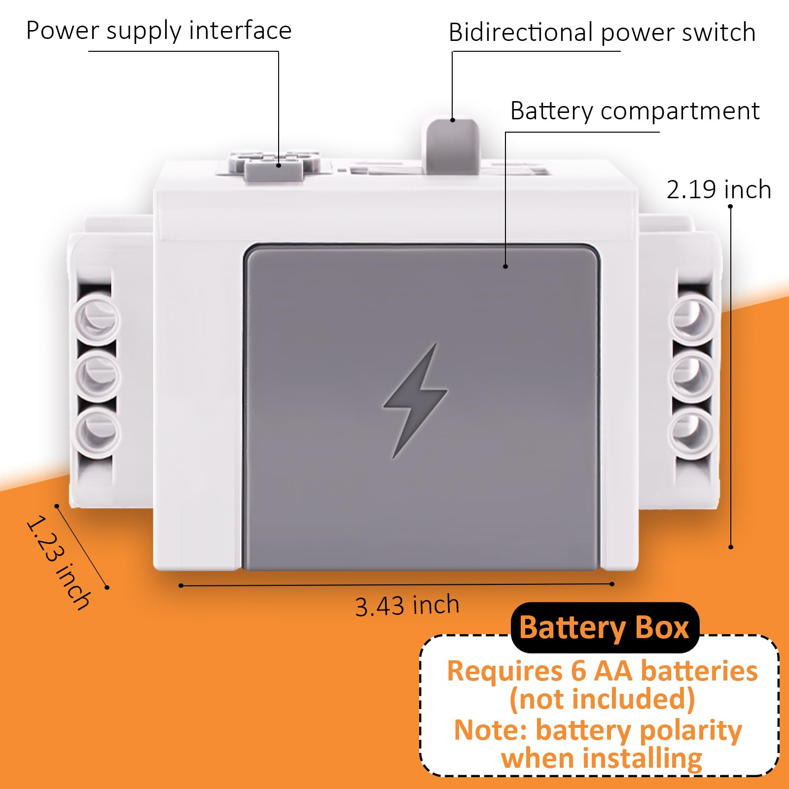 VAOEVA Weershun battery box supports multiple motors for complex projects.