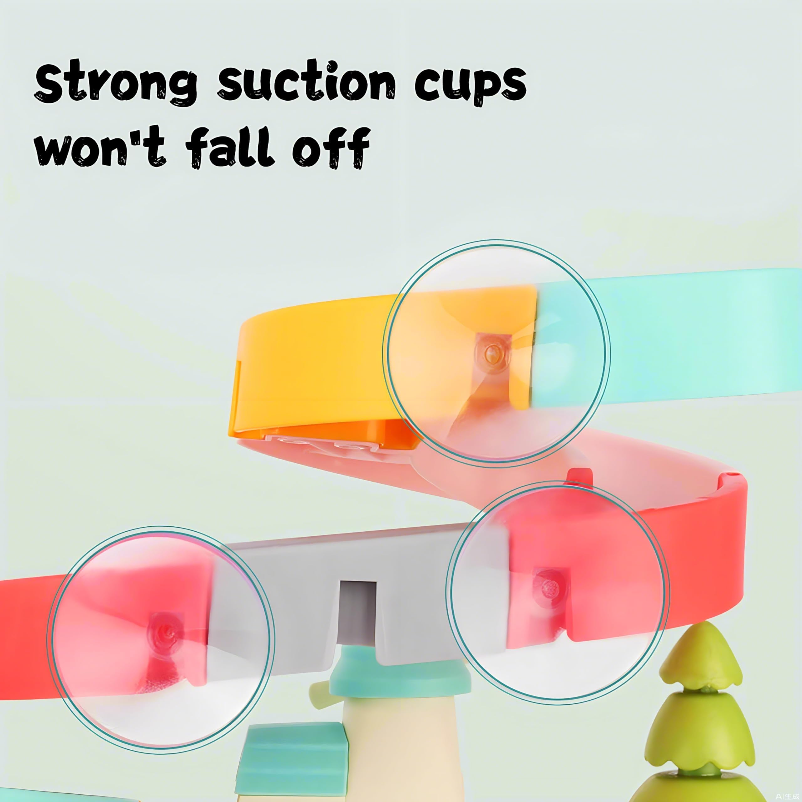 Vaofrean easy-install bath toy parts simplify setup and use.