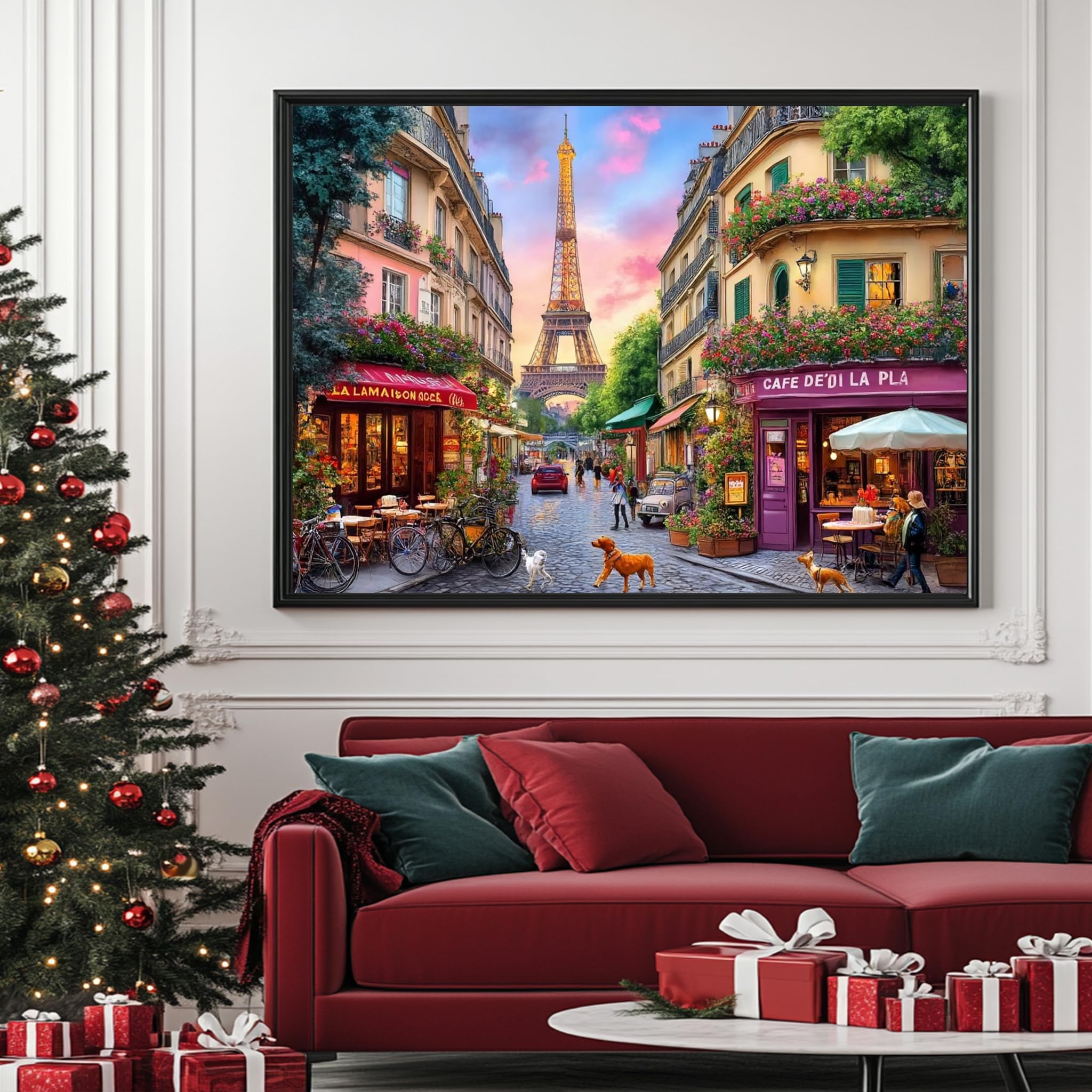 VAOWO Charming Paris assembly pieces, precise interlocks for satisfying building.