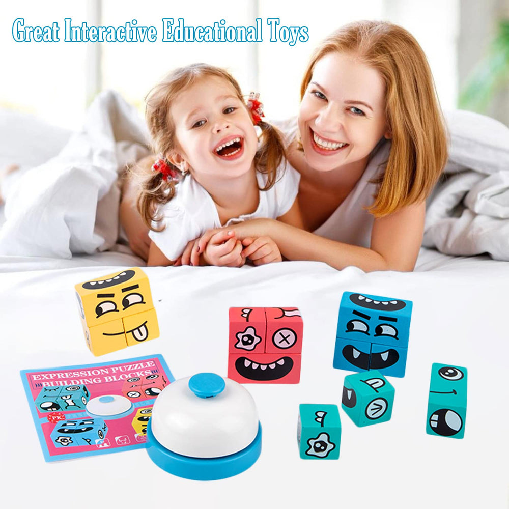 Varbertos fast-paced head-to-head puzzle with wooden cubes.