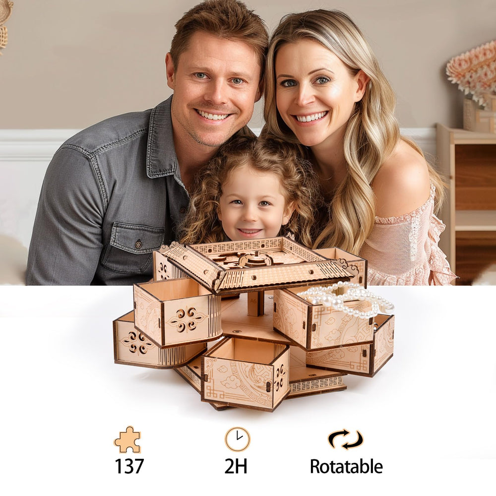 Varbertos finished decorative model display adds a unique focal point to any room.