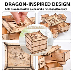 Varbertos mechanical opening compartments demonstrate a lively mechanism for secure storage.