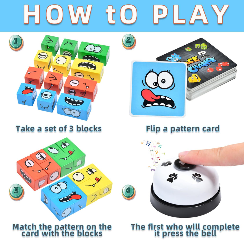 Varbertos pattern-matching board game enhances memory and quick thinking.
