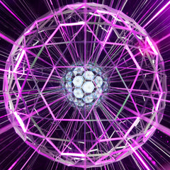 VAT19 Kaleido-Sphere demonstrates light interaction with window or LED colors