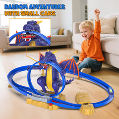 VATOS Dragon Slot Track Set 360-degree track offers full-circle thrills.