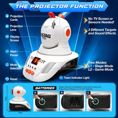 VATOS eye-safe Class 1 infrared tech designed for kids.