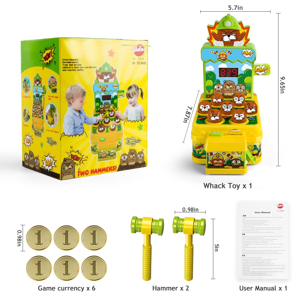 VATOS Hammer Game supports early development by improving hand-eye coordination