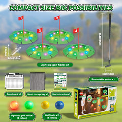 VATOS indoor-outdoor golf gifts ideal for kids and adults.