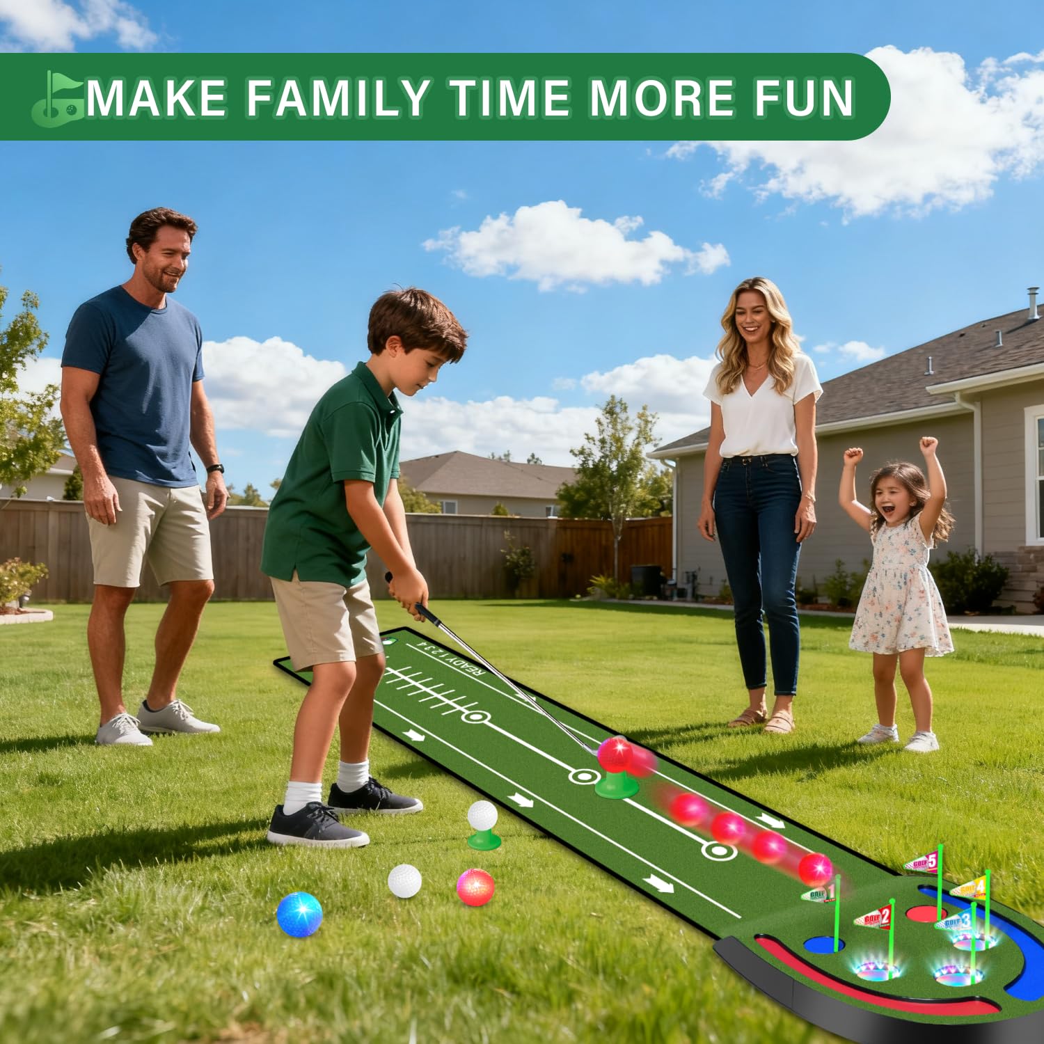 VATOS kid-friendly clubs for beginner golf practice