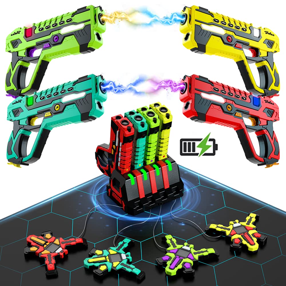 VATOS laser tag guns front view for immersive action and quick target practice