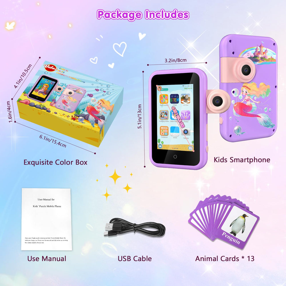 VATOS Mermaid Phone USB charging for easy data transfer