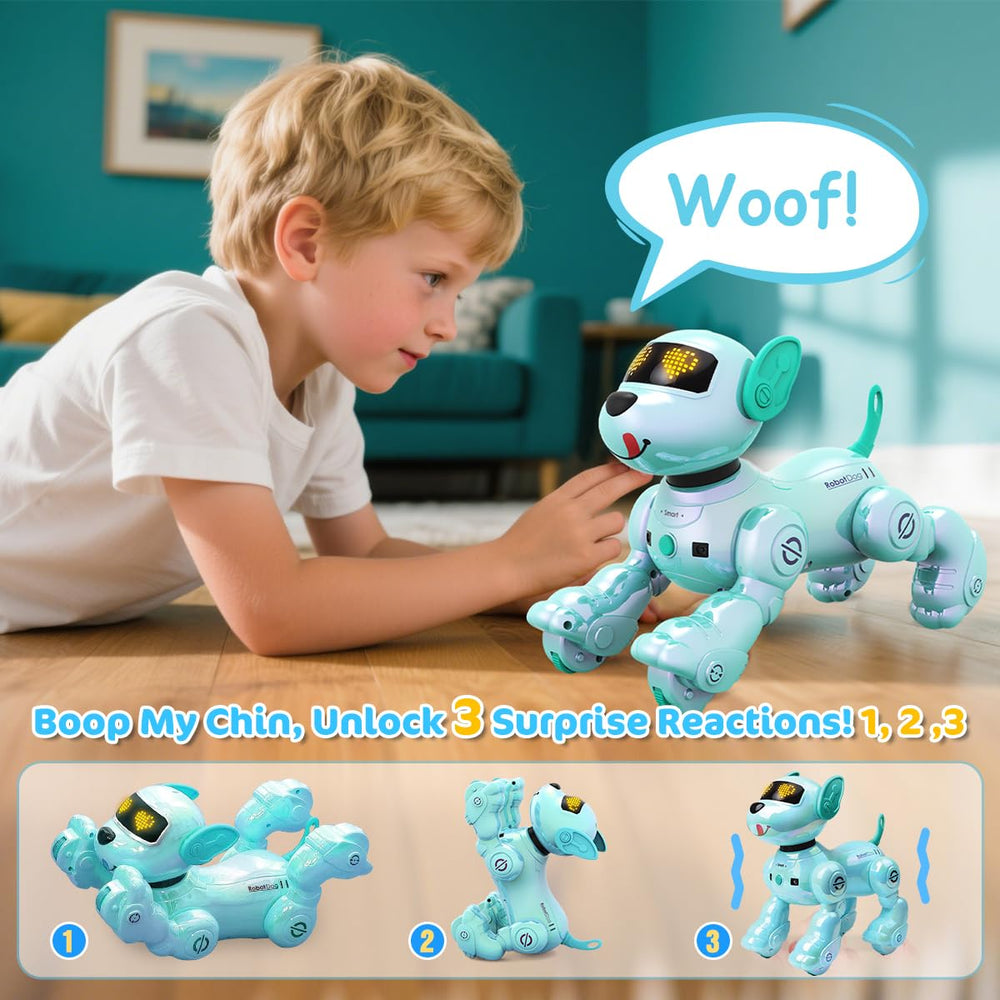 VATOS robot dog blue battery bay access enables quick battery swap.