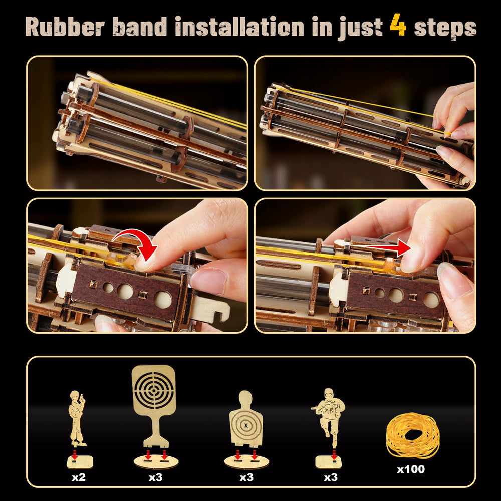 VATOS puzzle kit tools included to simplify the build process.