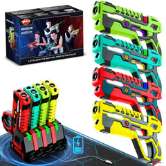 VATOS charging station powering the rechargeable toy guns for nonstop play.