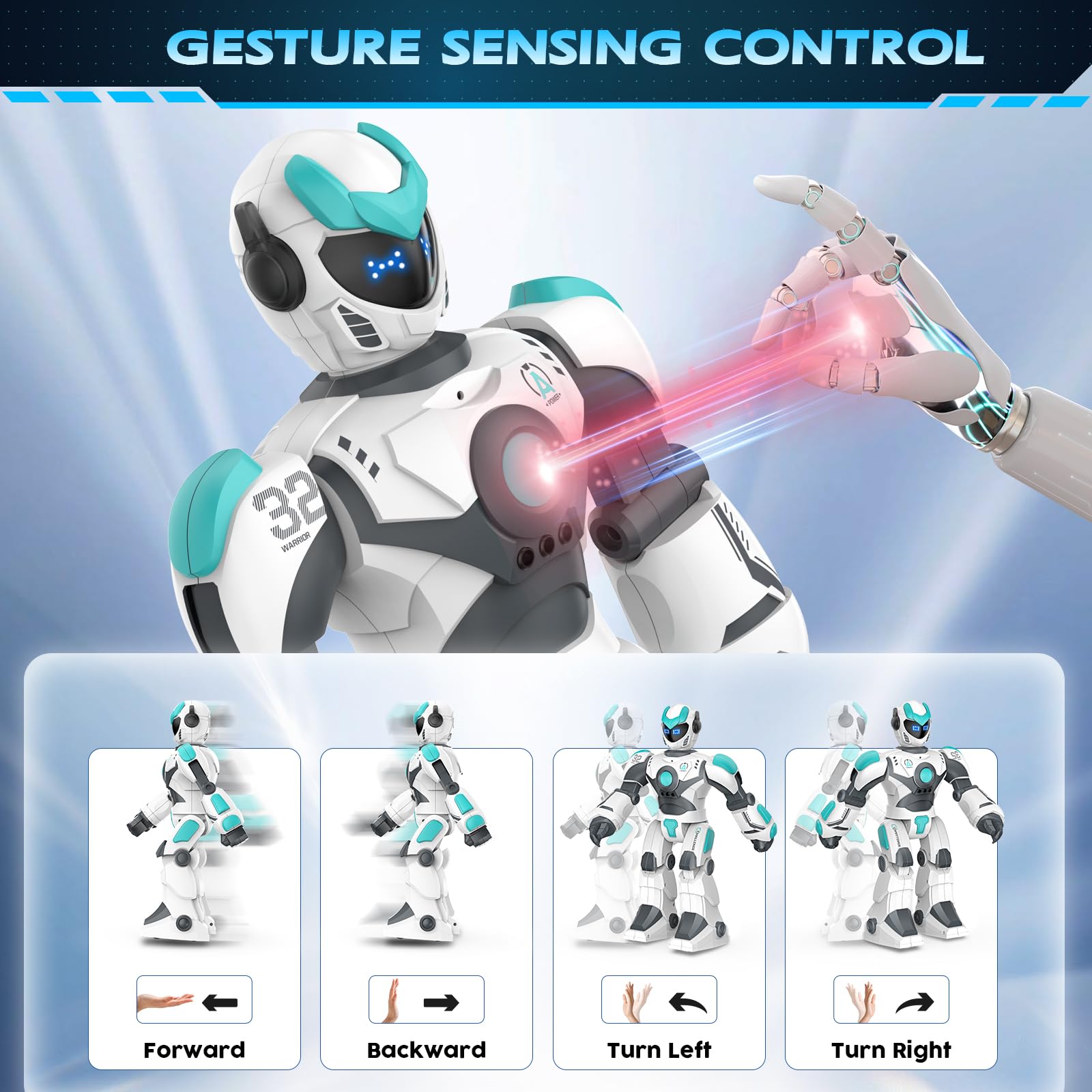 VATOS robot with voice control for easy commands.