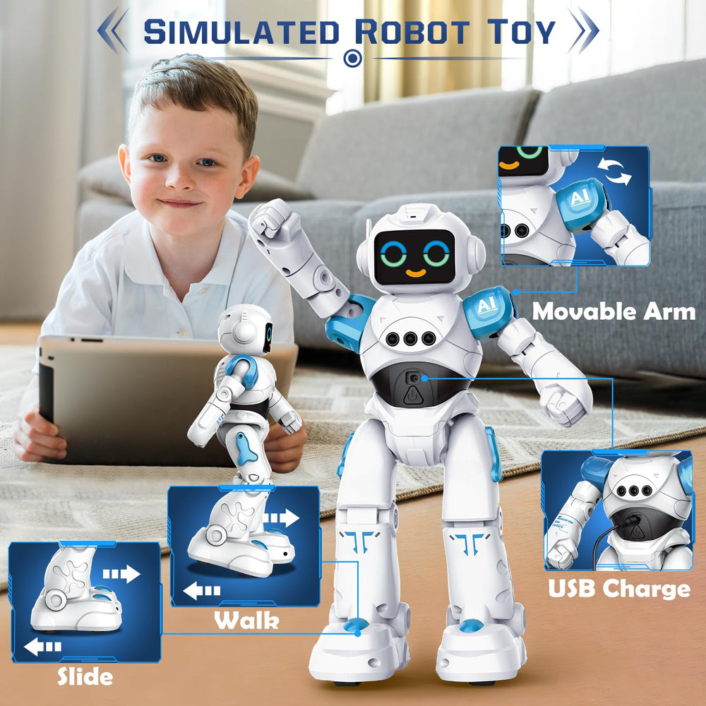 VATOS robot features movable joints and dual walking styles for dynamic poses