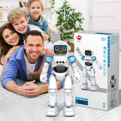 VATOS robot recharges via USB for easy kid friendly power ups