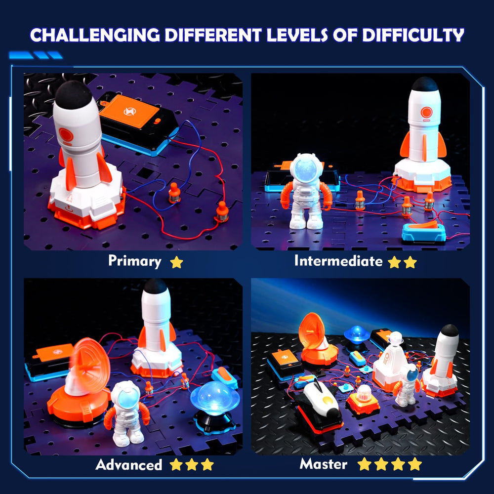 VATOS Space Science Circuit Kit safe low-voltage design supports curious minds safely.