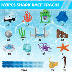 VATOS Track Toys barrier doors add dramatic race entry and exit points