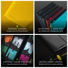 Vault X 20 double-sided pages hold 160 standard cards