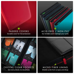 Vault X archival-safe material close-up highlighting acid-free, PVC-free protection.