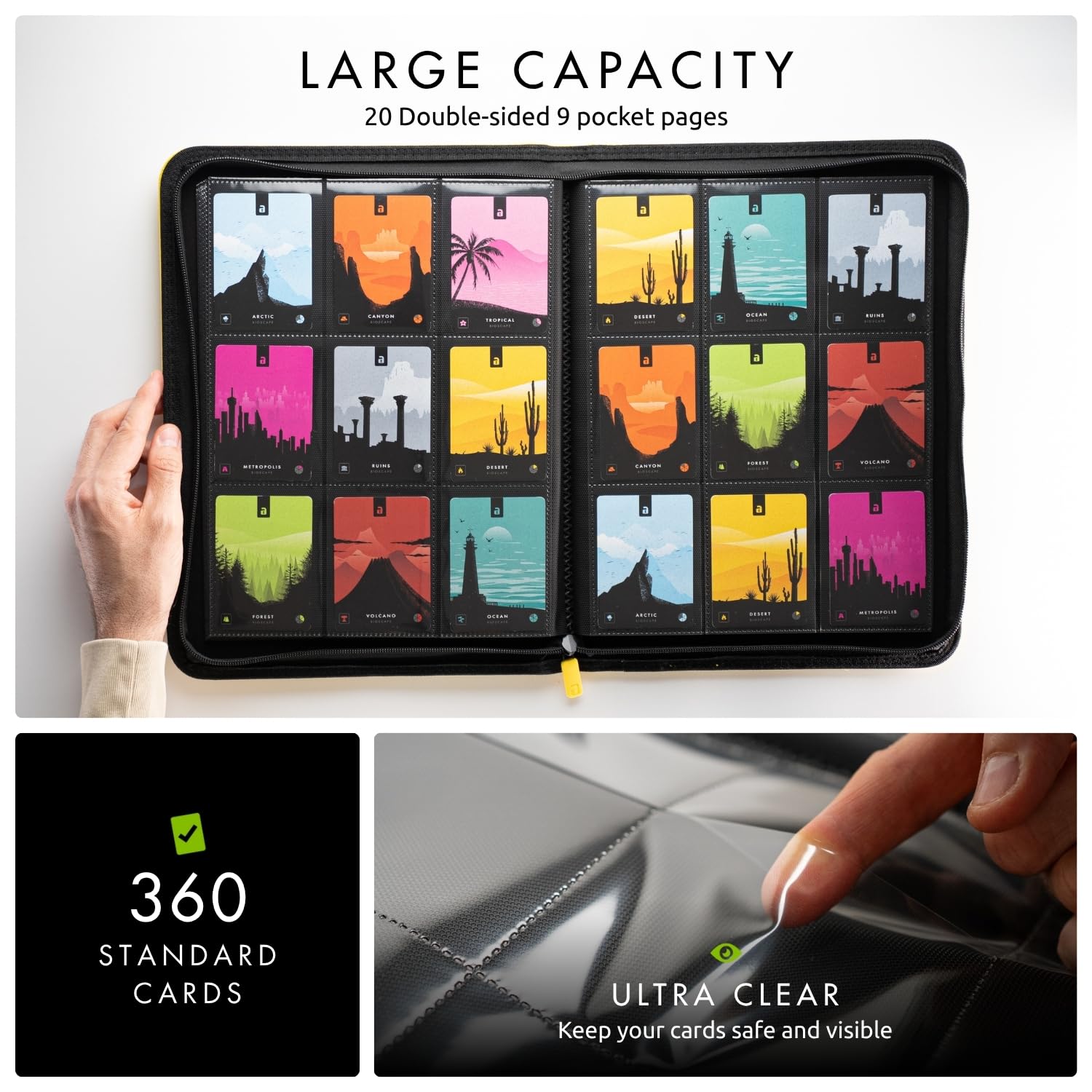Vault X archival-safe materials emphasize premium card protection