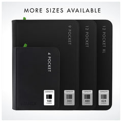 Vault X card-pocket-size precise-dimension image highlights sleeve compatibility