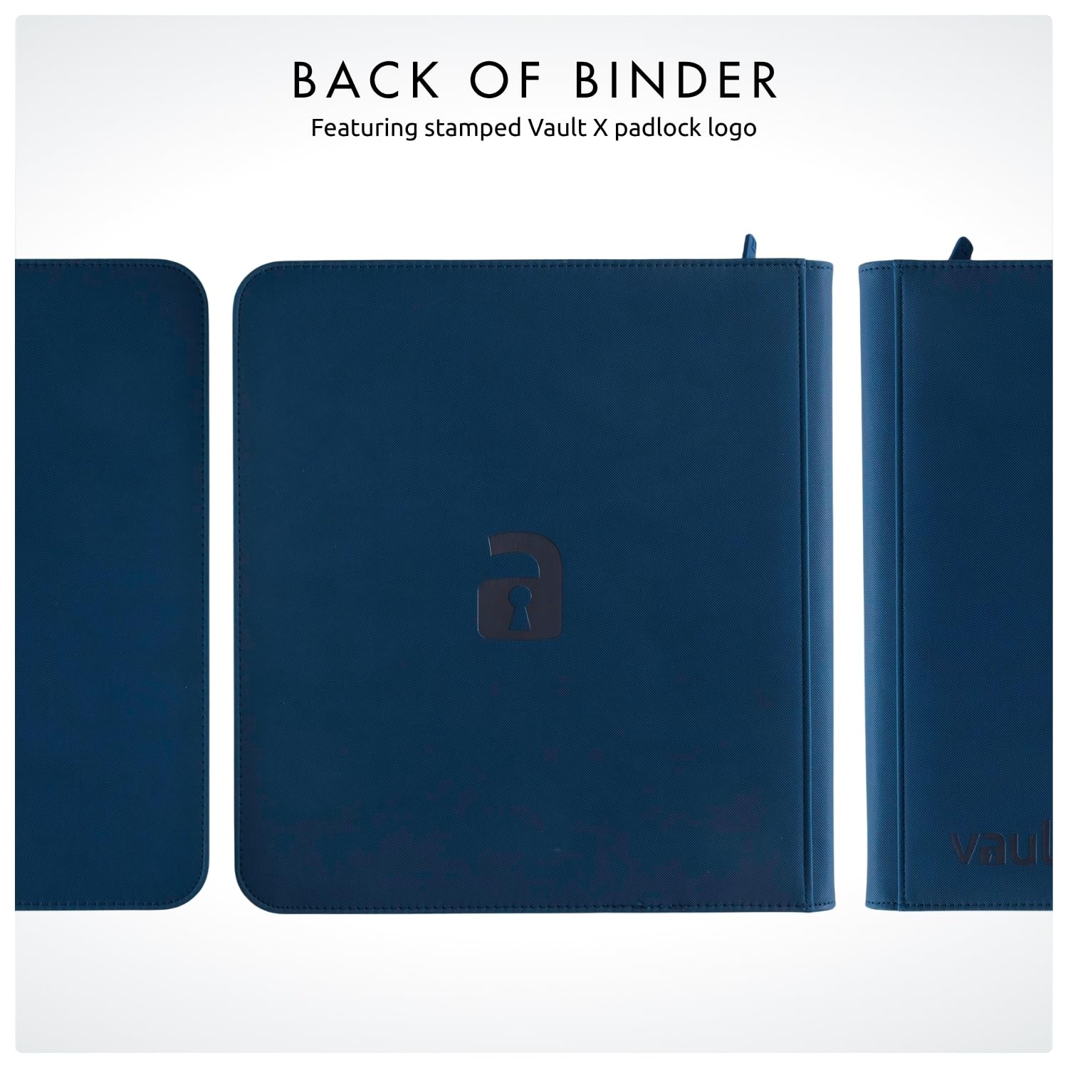 Vault X 12-pocket XL binder ideal for collectors and players.
