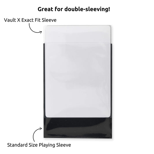 Vault X archival-grade polypropylene keeps cards crystal-clear and well preserved.