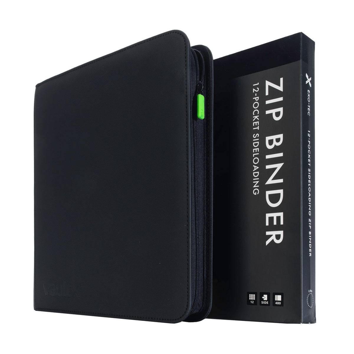 Vault X Exo-Tec cover close-up showing durable padding for card protection