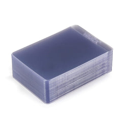 Vault X semi-rigid holder with inner dimensions fits cards up to 55pt.