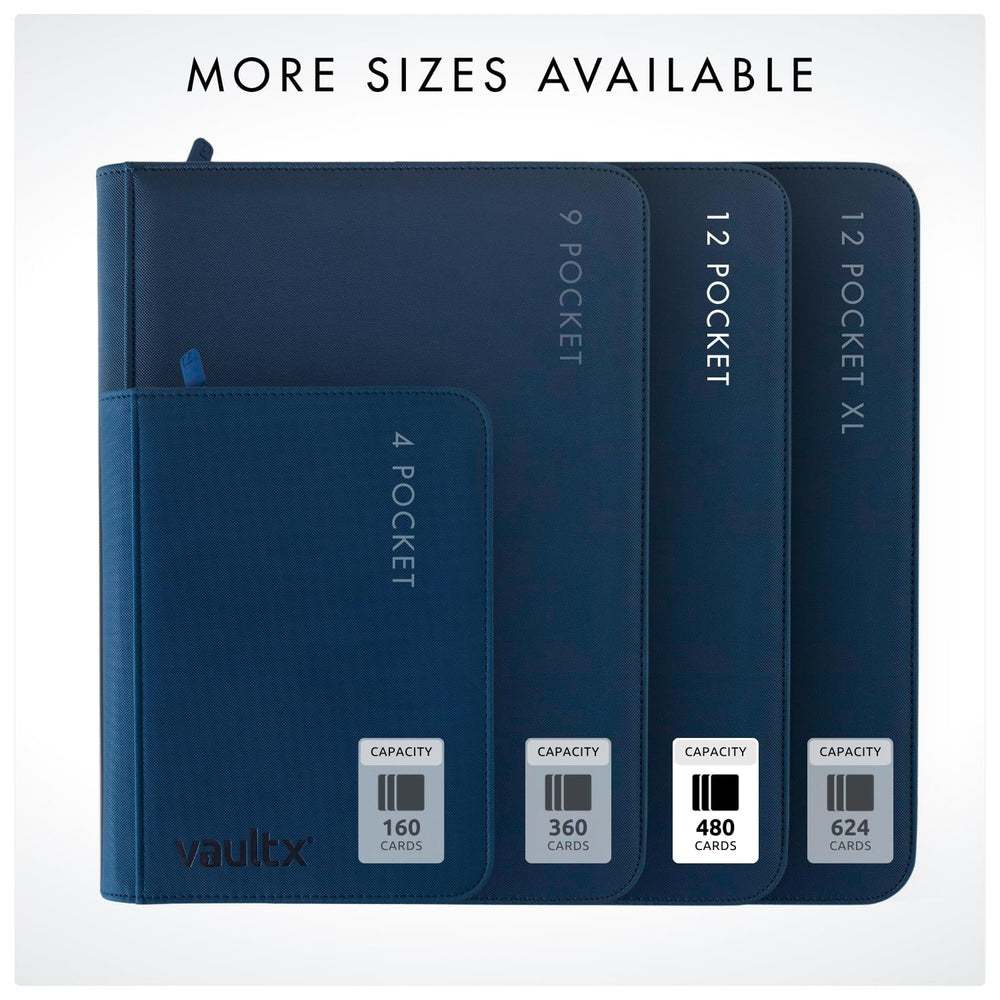 Vault X lightweight binder ideal for collectors and players on the go.