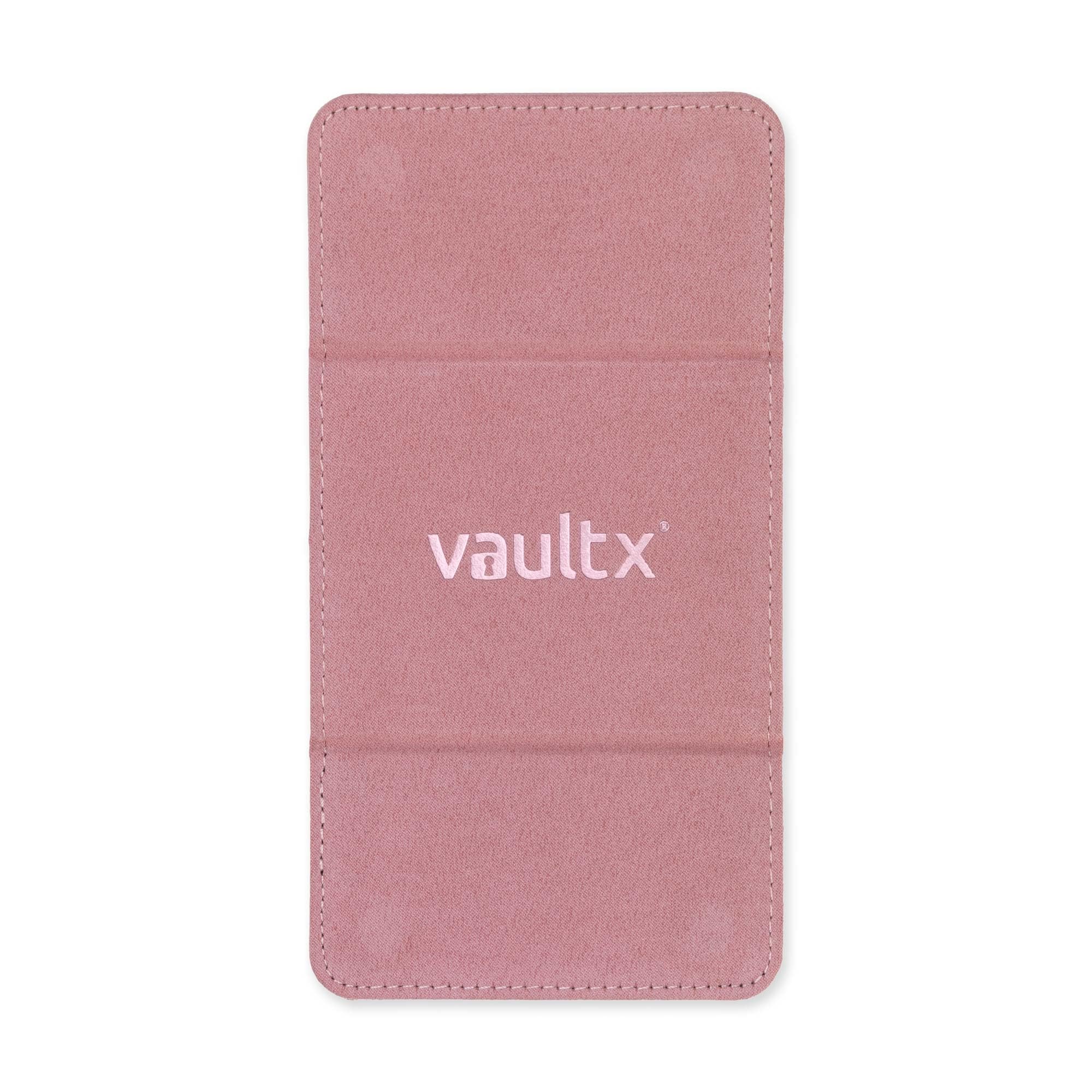Vault X pink deck box compatible with Vault X Gamebox sizes for easy organization.