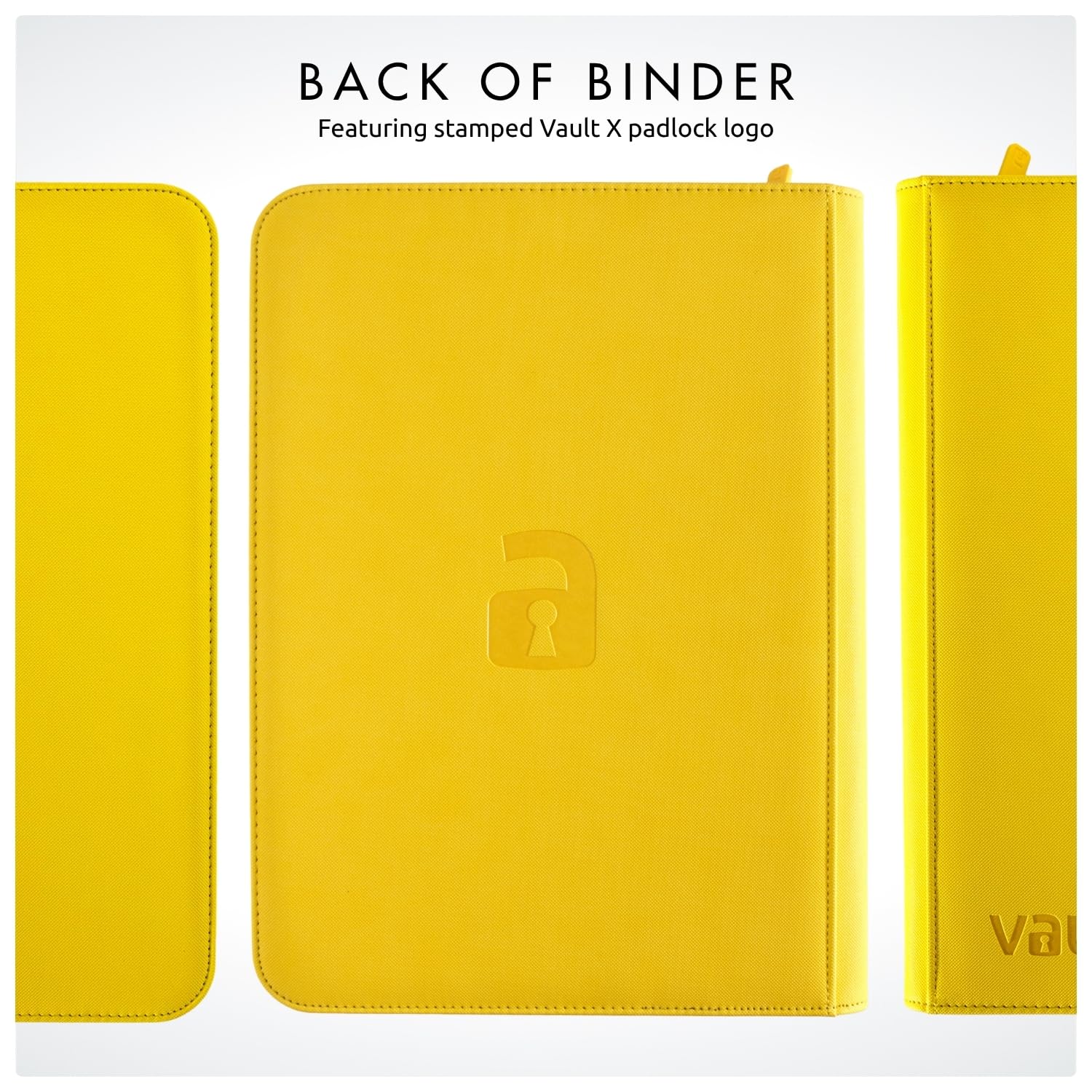 Vault X portable binder is ideal for display or travel