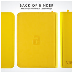 Vault X portable binder is ideal for display or travel