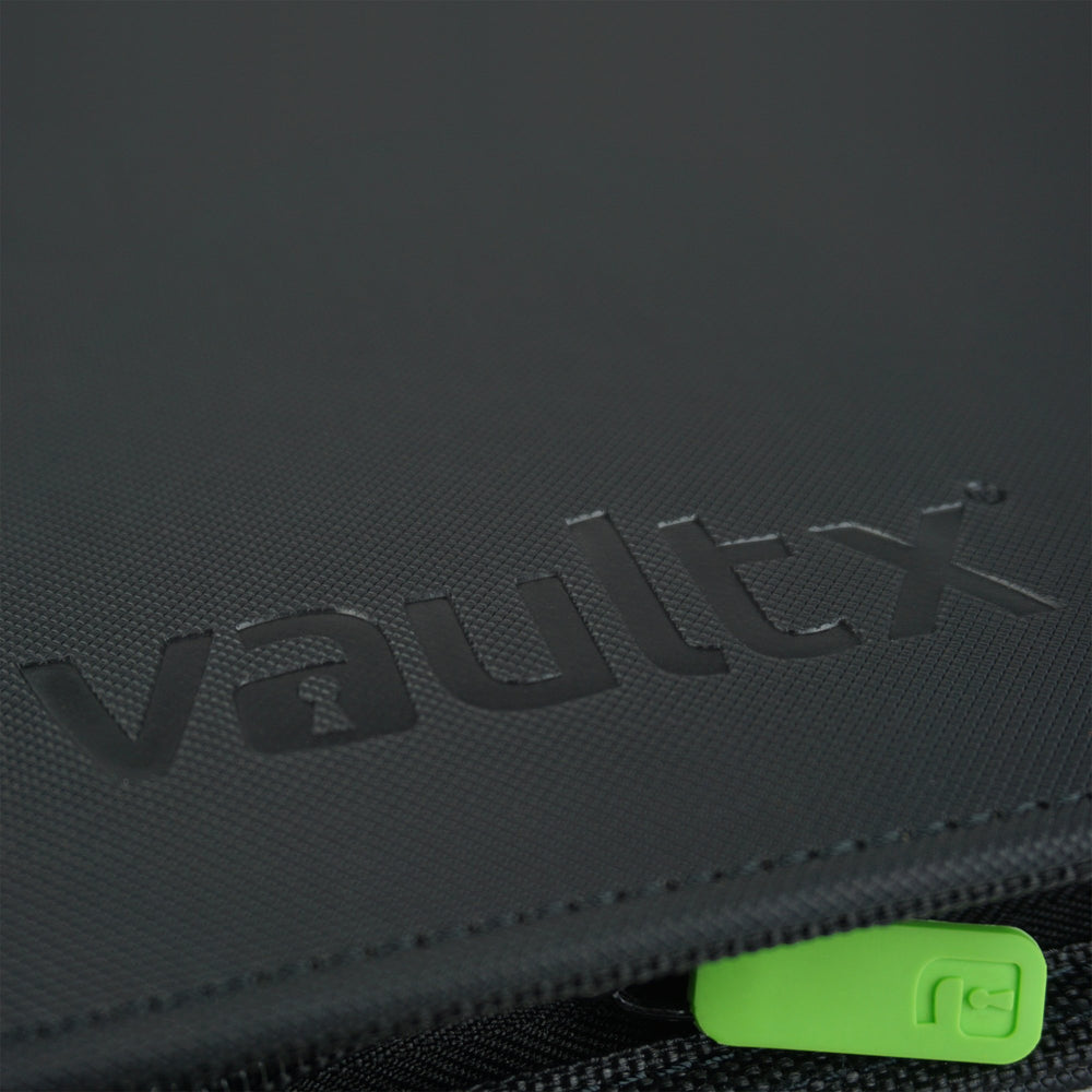 Vault X zipper closure keeps contents securely enclosed during transport.