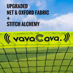 VavaCava complete outdoor soccer set ready for backyard, park, or beach.