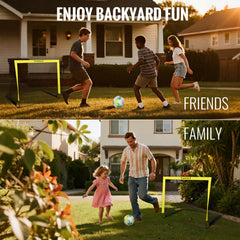 VavaCava reinforced nets and brackets prevent tipping during active play.