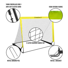 VavaCava ten marker cones for dribbling courses and target shooting.