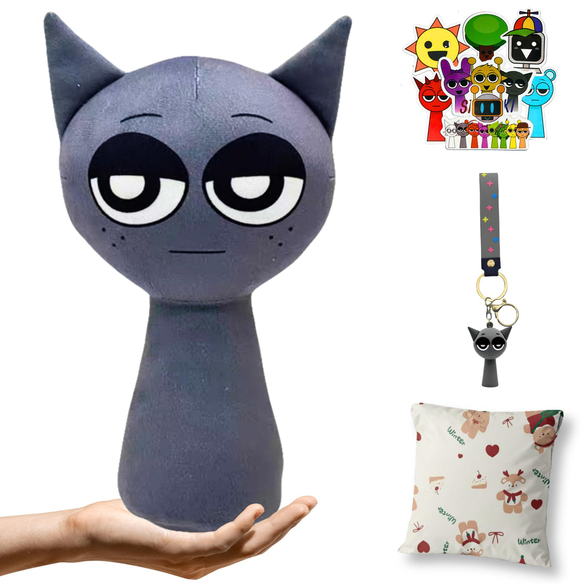 VbStar Sky plush 12-inch cuddle buddy for bedtime and play