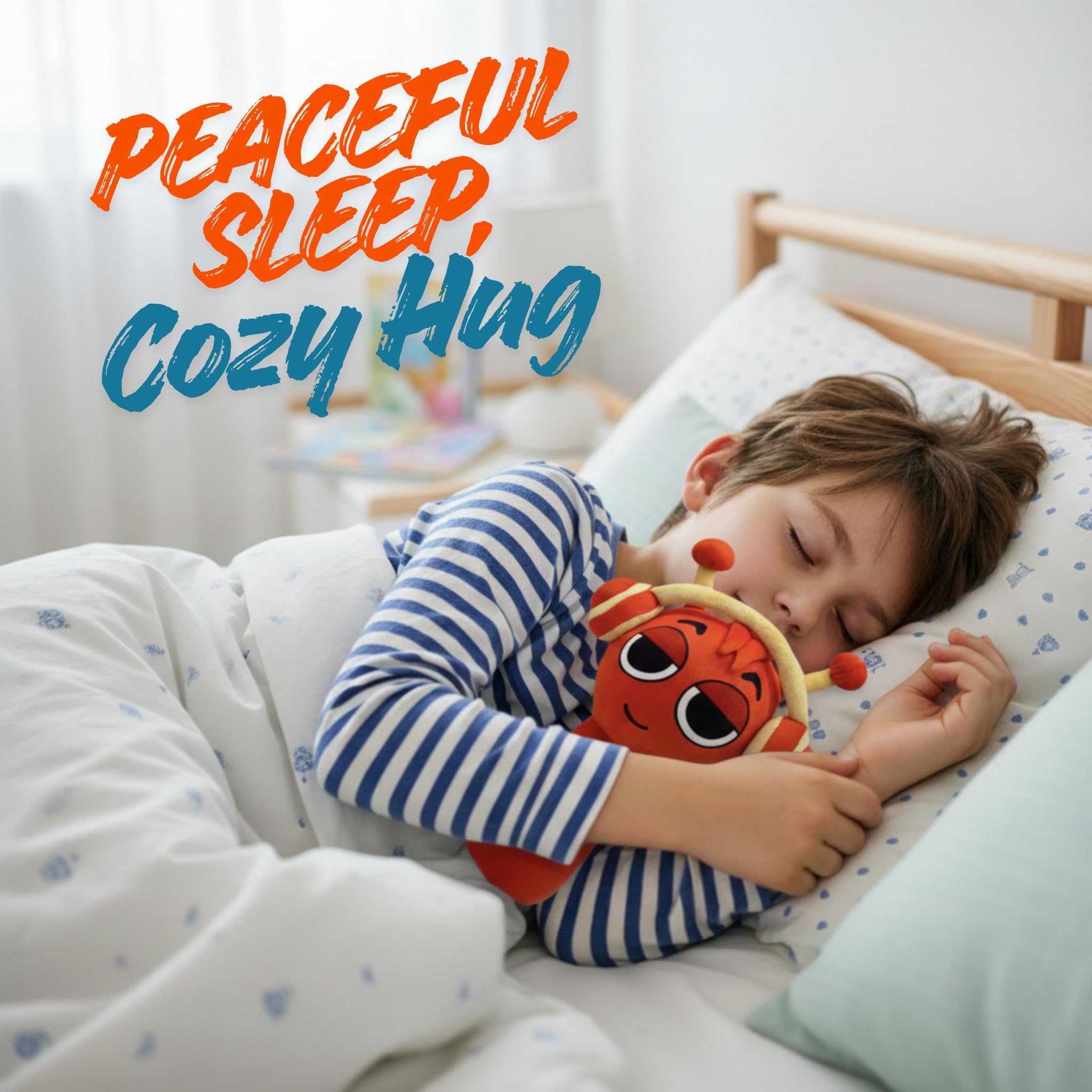 VbStar plush toy 12-inch Oren for comforting sleep time and decor.