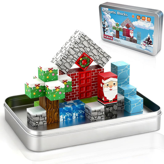 VCBVCB travel magnetic blocks set for on-the-go creativity